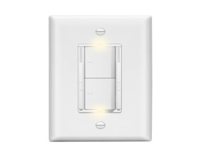 LIDER Unveils Dual Rocker Slide LED Dimmer: Two Lights, One Sleek Solution