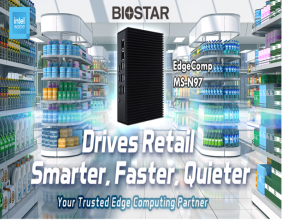 BIOSTAR INTRODUCES THE EDGECOMP MS-N97 INDUSTRIAL SYSTEM