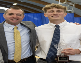 Hyde School Honors Senior Alister Walsh with Outstanding Athlete of the Year Award