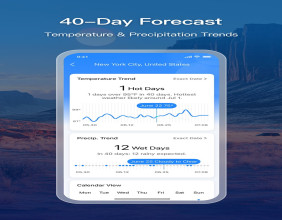 MojiWeather Introduces a 40-Day Forecast Feature to Empower Proactive Daily Life Planning