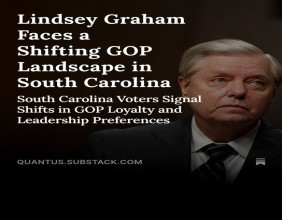 NEW QUANTUS INSIGHTS POLL: Senator Lindsey Graham Vulnerable in South Carolina, GOP Base Cracks Begin to Show