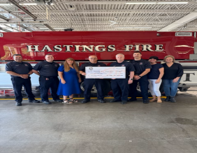 The Front Line Foundation Partners with a Pair of Hastings Business Owners to Raise Money for Local First Responders