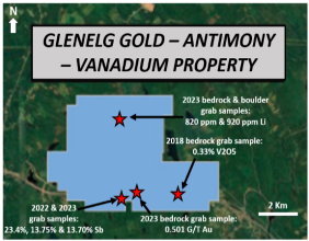Great Atlantic Receives $25,000 Grant from The New Brunswick Government for Exploration at its Glenelg Property