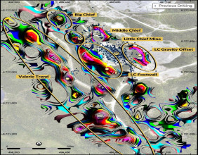 Gladiator Completes Gravity Survey and Identifies Multiple Large-Scale, Untested Copper Skarn Targets at Little Chief
