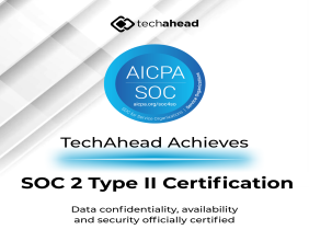 TechAhead Achieves SOC 2 Type II Certification, Reinforces Commitment to Secure AI and Cloud-First Innovation