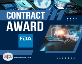 APV Awarded Prime Spot on $99.5M FDA Integrated Services BPA