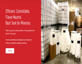Flextank Provides Wineries with New Productivity Resources To Help Operations Improve Turnaround, Revenue and Margins