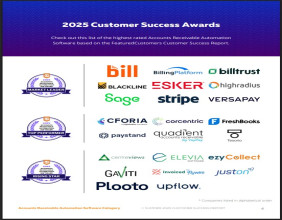 The Top Accounts Receivable Automation Software According to the FeaturedCustomers Summer 2025 Customer Success Report