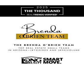 The Brenda O’Brien Team Named to RealTrends Verified List of Top Real Estate Small Teams in Arizona and Nationally