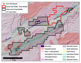 LIFT Closes Sale of 313 Claims in Quebec to Power Metallic Mines for $700,000 in Cash and 6,000,000 Shares