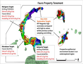 Sankamap Metals Reports High-Grade Gold and Copper Results, Including up to 19.25 g/t Au and 4.09% Cu at the Fauro Property