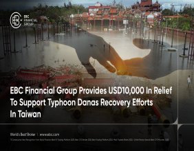 EBC Financial Group Provides USD10,000 in Relief to Support Typhoon Danas Recovery Efforts in Taiwan