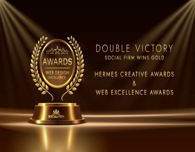 Social Firm Wins Gold at 2025 Hermes Creative Awards and 15th Web Excellence Awards