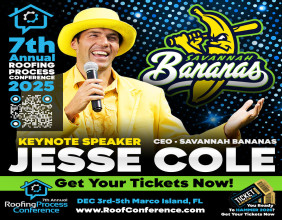 Savannah Bananas CEO Jesse Cole to keynote 7th Annual Roofing Process Conference