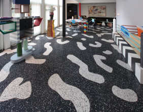 Missouri Terrazzo Recognized for Art Installation in Katherine Bernhardt Home