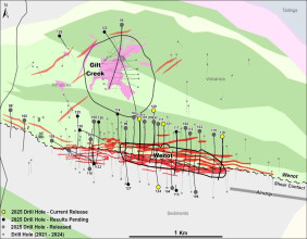 Omai Gold Drills 17.36 g/t Au over 7.5m (capped), 2.64 g/t Au over 41.8m and 3.49 g/t Au over 17.4m in Resource Expansion Program at Wenot