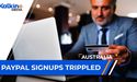 Paypal Sign-Ups Trippled in Australia | ASX Market Updates