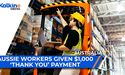 Aussie workers given $1,000 ‘thank you’ payment | ASX Market Update