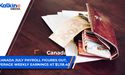  Canada July payroll figures out, average weekly earnings at $1,118.40 | TSX Market Update 