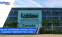  Loblaw Companies Limited (TSX:L) Acquires Torstar’s Tech Arm. | CA | 