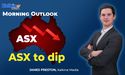  ASX to dip to after a weak overnight session on Wall Street 