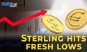  Sterling hits fresh lows versus euro & dollar after UK jobs data 