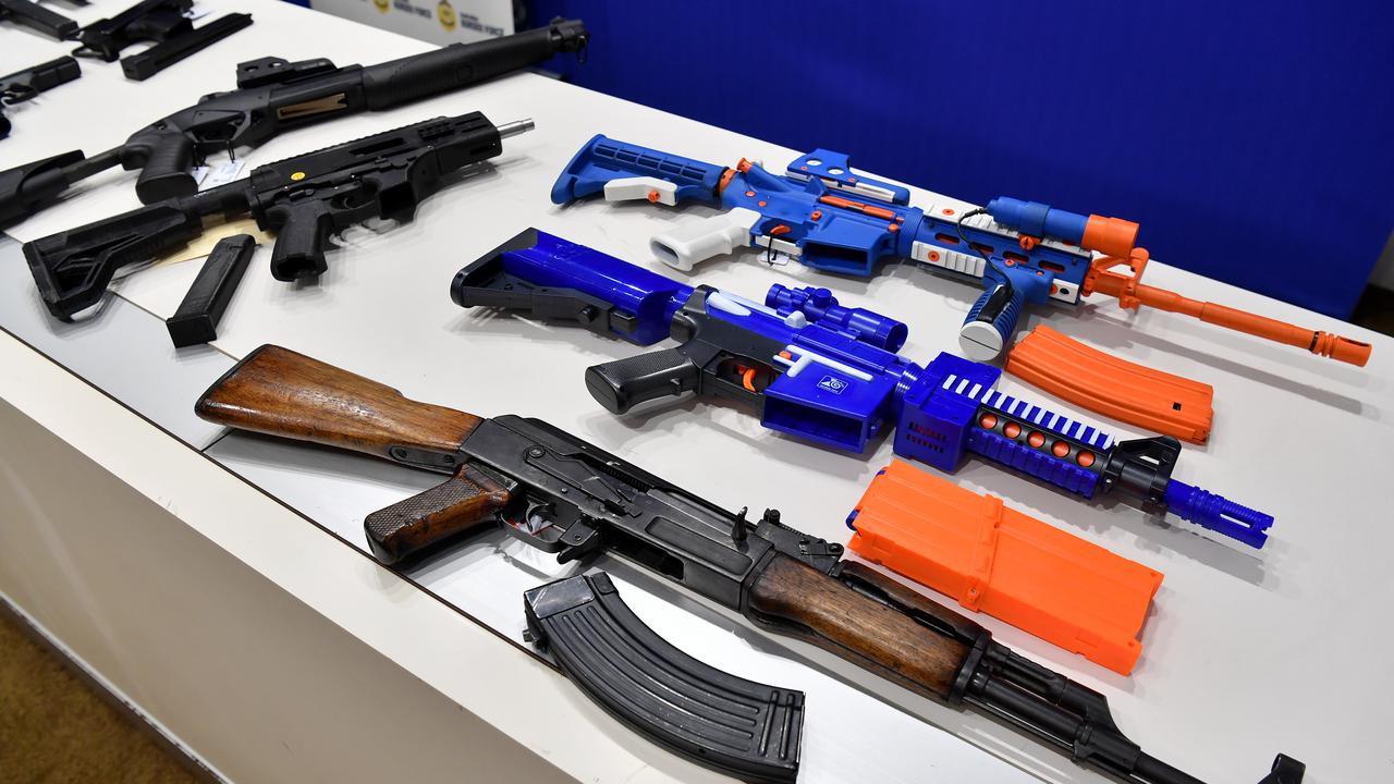 Firearms seized following week of raids
