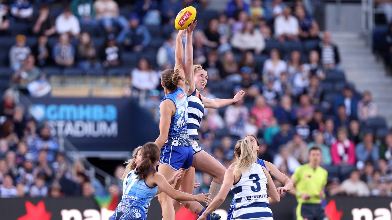  North hold on to end Cats' AFLW season 