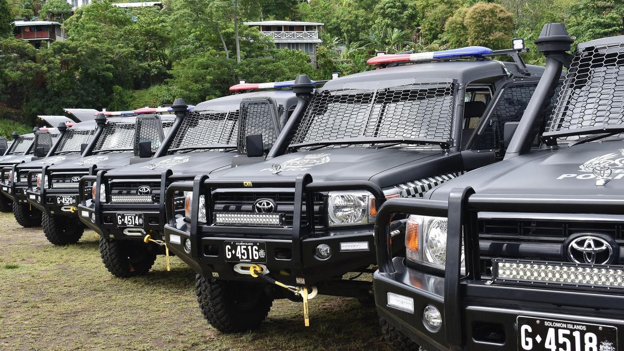 Australia helps set up Solomon police post