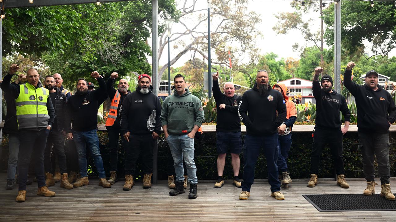 Vic union workers protest Liberal job cuts