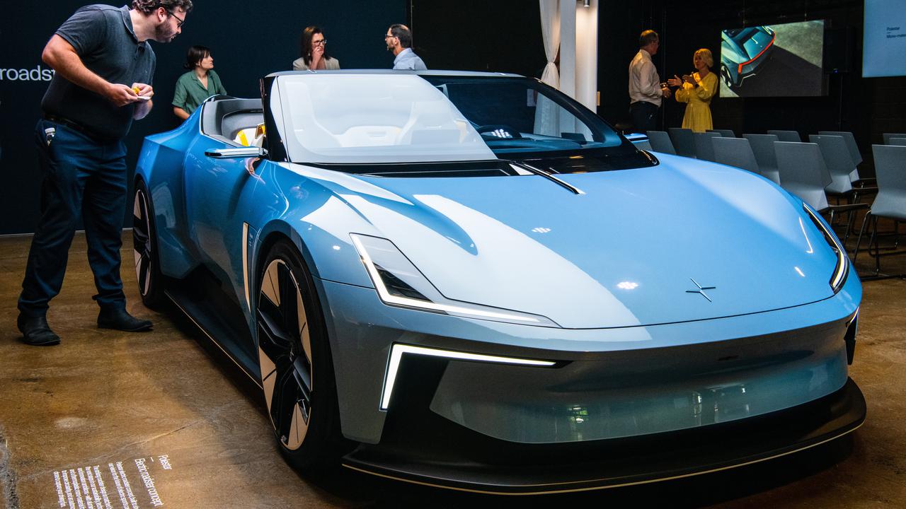 Futuristic convertible to convert drivers