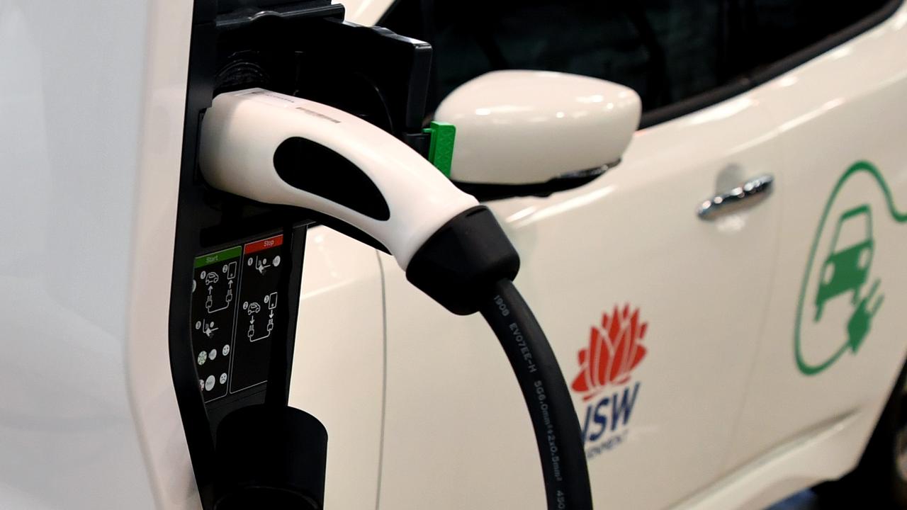 Chargers to power electric vehicle take-up