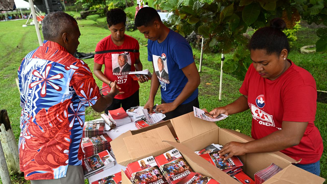 Final chance for Fiji's political hopefuls