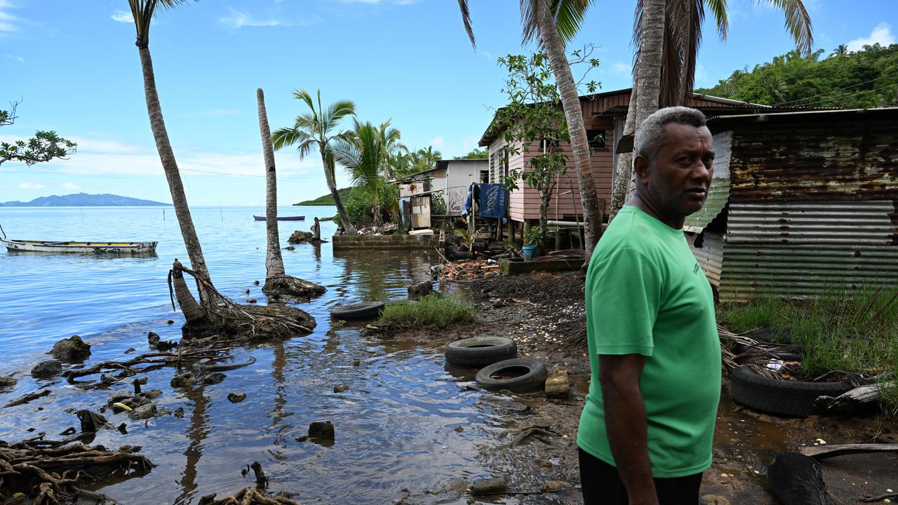 Fijian voices drowned out as seas rise