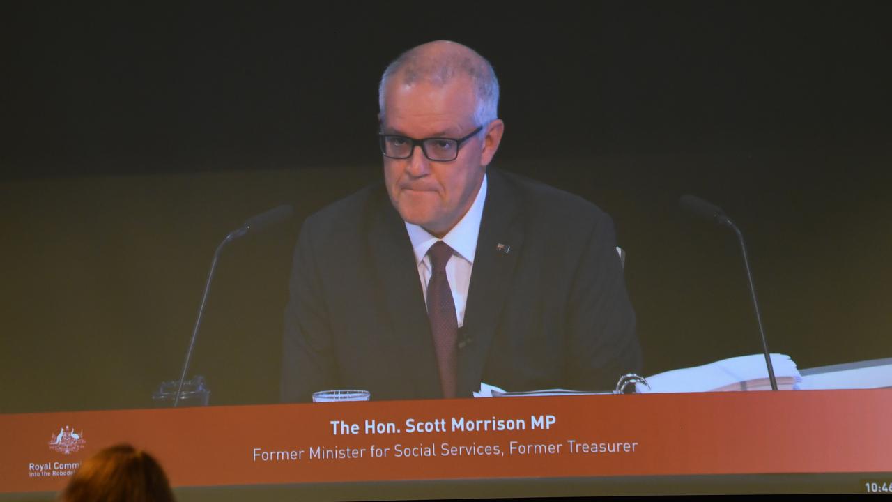 Ex-PM Morrison grilled at robodebt inquiry
