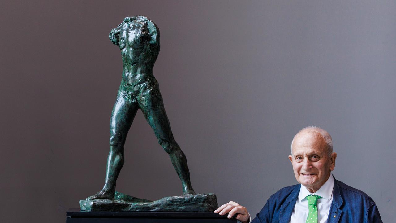 Rodin's Walking Man strides into gallery