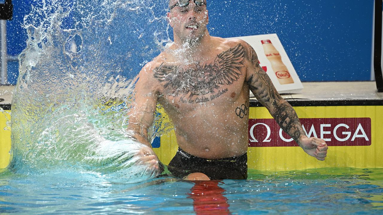 McKeon, Chalmers win 100m freestyle double