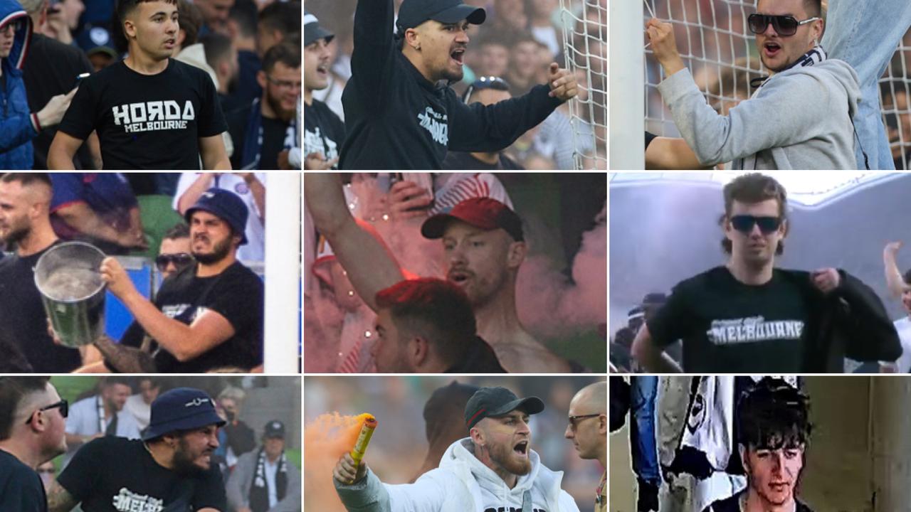Police release images of pitch invaders