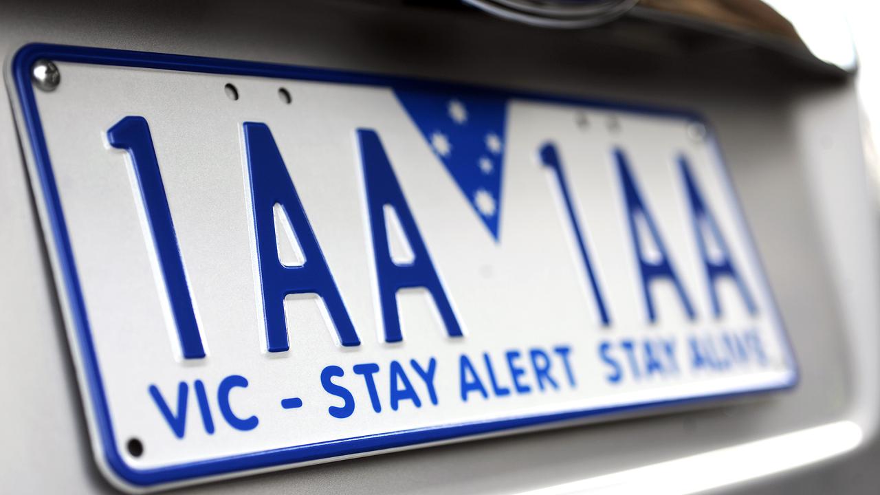  Anti-theft plates to be rolled out in Vic 