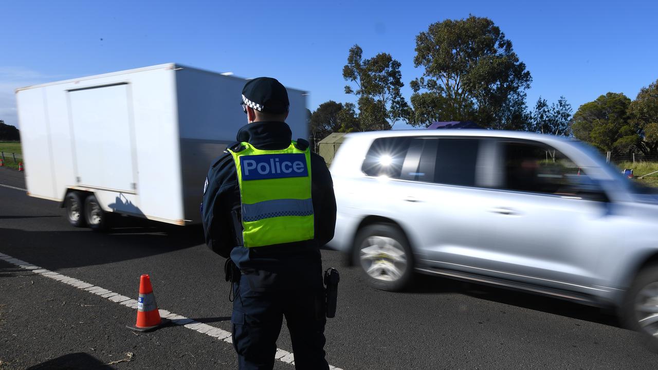 Fleeing car hits officer at RBT site