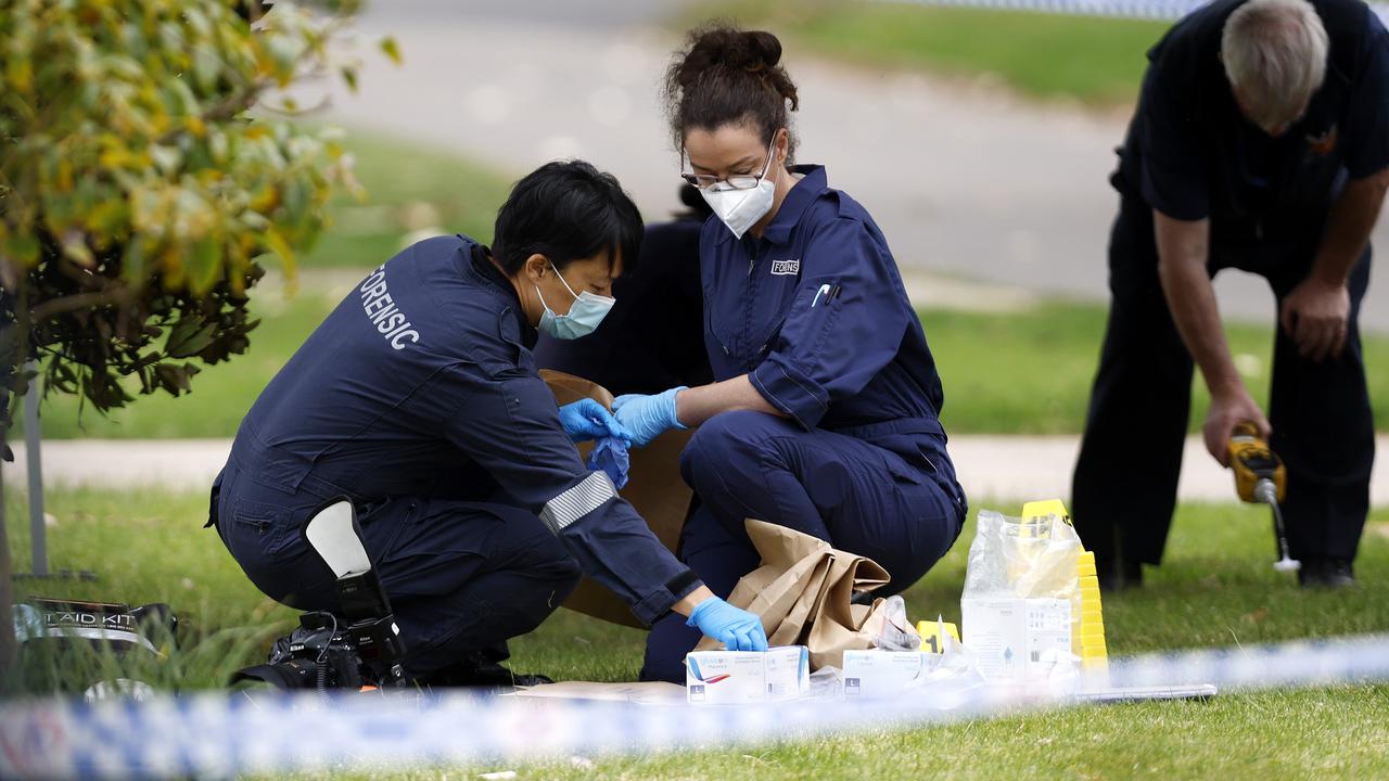 Woman burnt in front yard fights for life