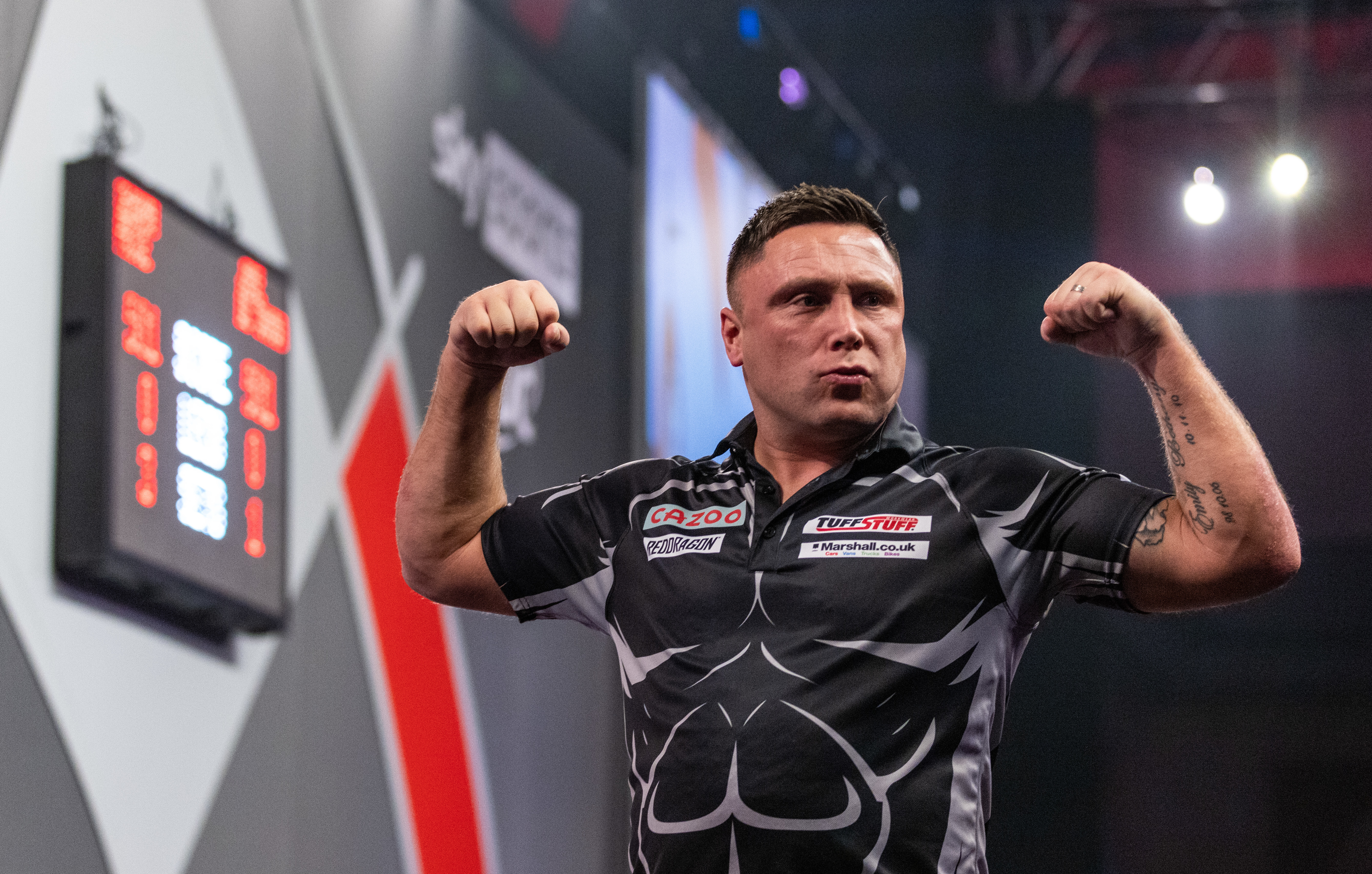  Gerwyn Price books quarter-final spot with comfortable win over Jose de Sousa 