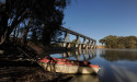 NSW township bracing for record flood peak