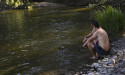 Algae prompts lake swimming warning
