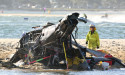 Boys fight for life after helicopter crash