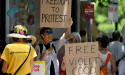Peaceful protest punishments 'outrageous'