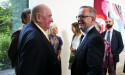 Treasurer defends PM meeting with tycoon