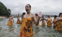 Swimmers bare all for Sydney nudie dip after hiatus