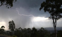Man critical after being struck by lightning