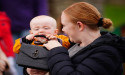‘Priceless’ moment as baby grabs Kate’s handbag during Aberfan visit